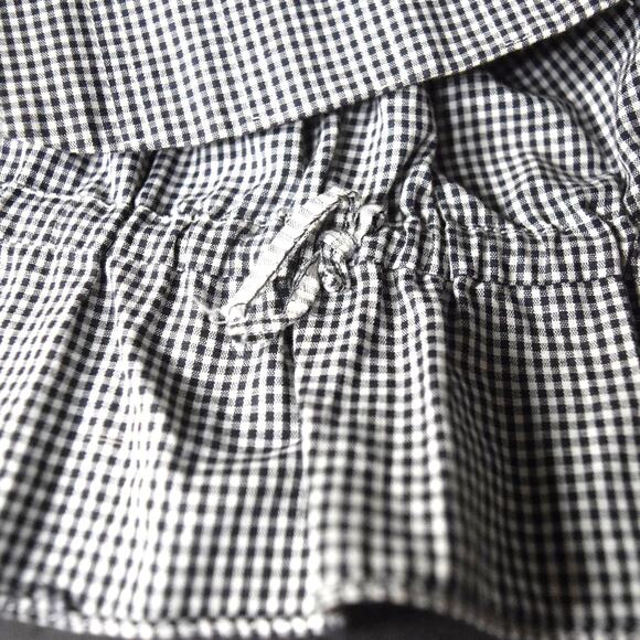 Acadian Style Bonnet Historic Reproduction Hat Costume Gingham Check Ruffles - Picture 8 of 12